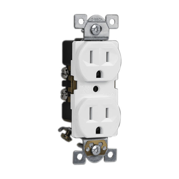 15A Commercial Grade Duplex - Tamper Resistant Receptacle