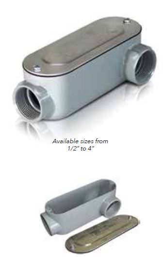 2-Inch Threaded Conduit Body image 2