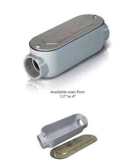 4-Inch C Series Threaded Conduit Body image 2