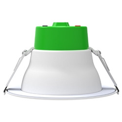 6 Inch Selectable LED Commercial Downlight, 7W/10W/18W, 3000K/3500K/4000K