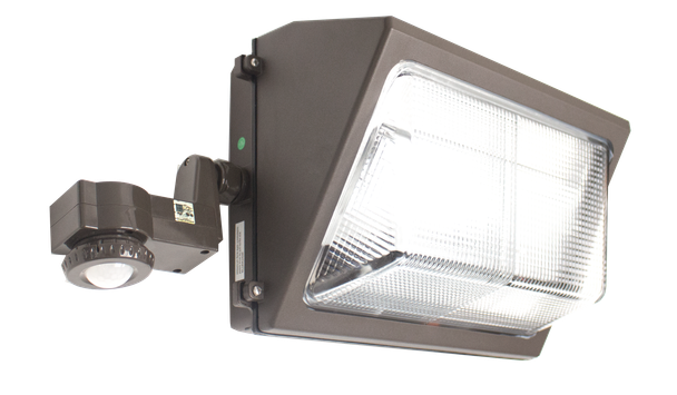 Line Voltage Passive Infrared Outdoor Sensor, White