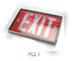 Polycarbonate Vandal and Environmental Shield Guard for Exit Sign image 2