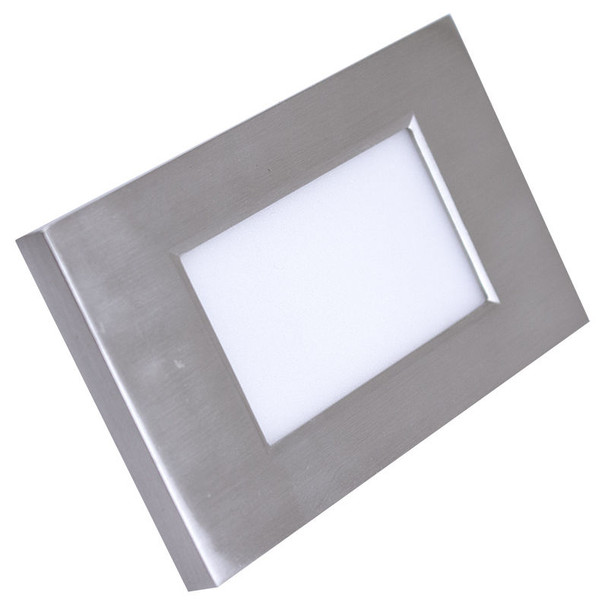Multi-Color Temperature LED Fixture - Brushed Nickel, 3.5W, 30K/40K/50K