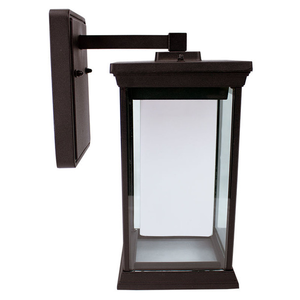 10-Inch 12 Watt M1 Residential Lantern with Photocell - CCT Adjustable