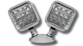 LED Outdoor Die-Cast Remote Head, Single Head, Black Finish, 12 LEDs, 1.5W, MV