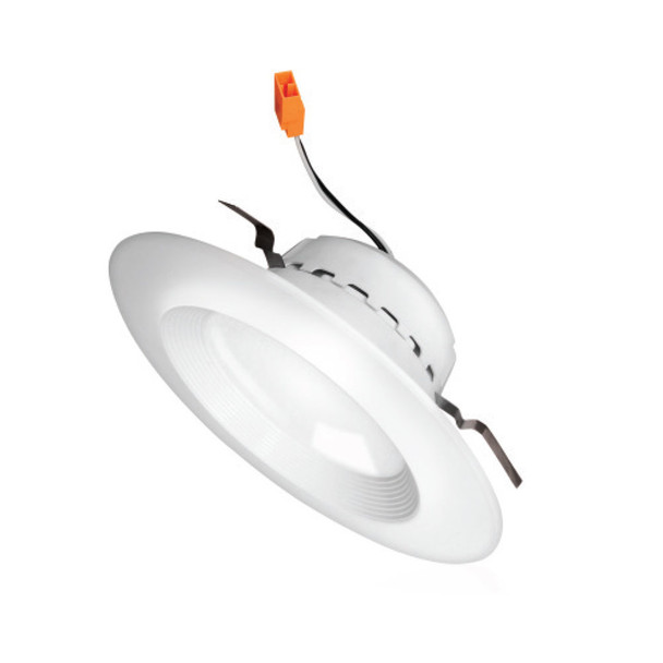 Euri Lighting, DLC4 Series, 13W LED Downlight, Bright White 4000K, Dimmable, 90+ CRI, Wet Rated, E26 Adapter
