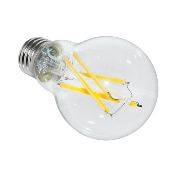 8.5 Watt A19 Energy Efficient Soft White Clear Glass