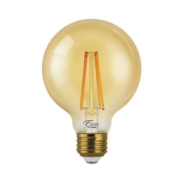 7 Watt LED VG25 Amber Glass