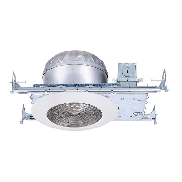 8502FS, 6" IC Airtight Shallow Housing with Incandescent Trim