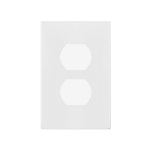 2-Gang Toggle Screwless Wall Plate
