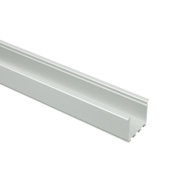 2M Mini Flange Slot Recessed Mount Channel, 1/2” Rough-in Drywall Housing