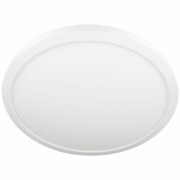 15" Premium Surface Mounted Fixture, Energy-Efficient, 3CCT, Wet Location Approved, Dimmable, CRI 90+, White Trim