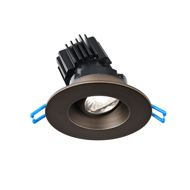 3" Round Regressed Gimbal LED High Output, 5CCT, Oil Rubbed Bronze