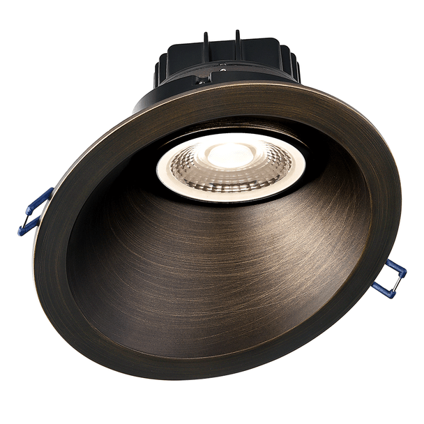 6" Sloped Round Regressed Gimbal LED High Output, 18W, 5CCT
