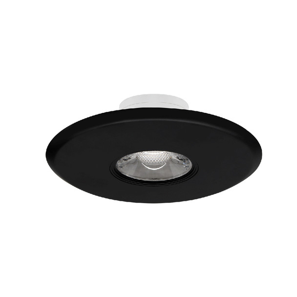 5" Ultimate J-Box Mount LED, 10W, 5CCT, Round Black Trim
