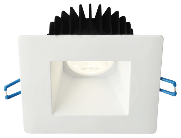 Polycarbonate Square, 4", White Trim, LD4S