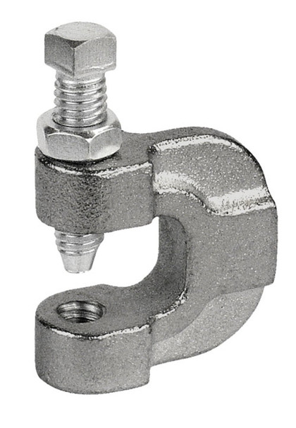 Beam Clamp, Iron Plain Finish, C Style, 5/8-11 For Heavy Loads