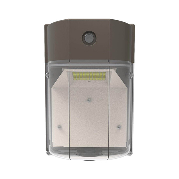 Mini LED Wallpack with Built-in Photocell, 15W or 25W