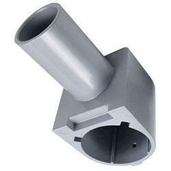 Round Post Top Adaptor, Silver