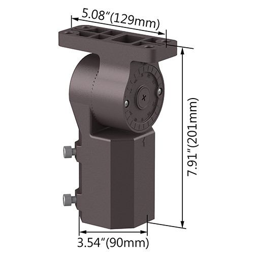 100W-450W Slip Fitter for Selectable LED Flood Light