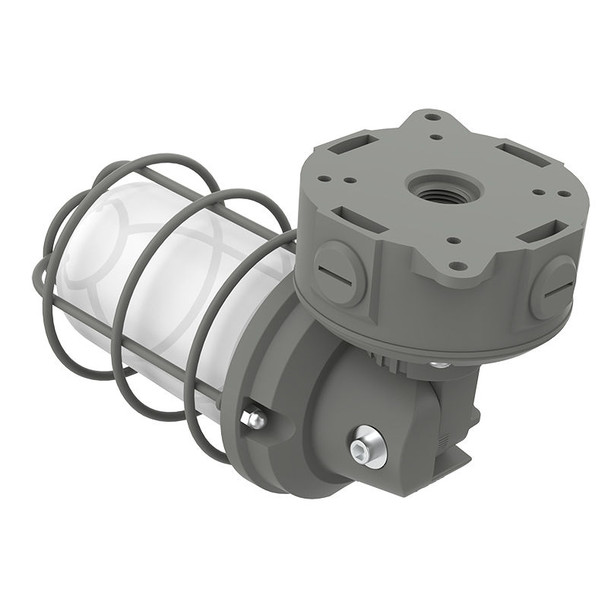 High-Output Dual-Selectable Vapor-Tight Fixture, 15W/20W/30W, 3000K/4000K/5000K, Adjustable Angle