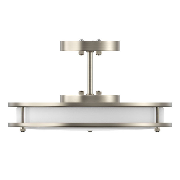 LED Flush Mount Surface Fixture, 12", Multi-Color Temperature (2700K/3000K/3500K/4000K/5000K), 1500 Lumens