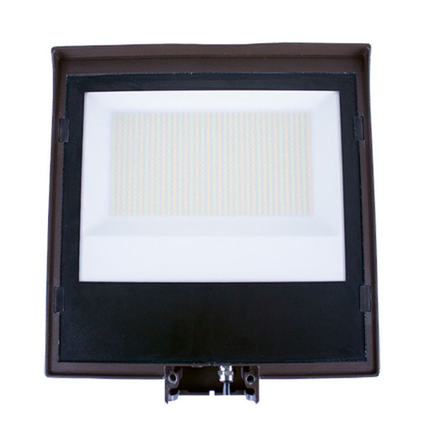 Builder Series Flood/Area Lights, Photocell Type 3 Lens, Photocell Disconnect Switch, Medium Distribution, 50W/80W/100W, 3000K/4000K/5000K, Knuckle Mount, Black