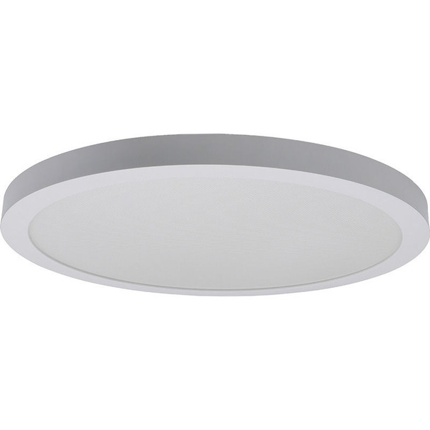 Flush Mount Lighting, 14” Diameter, Multi CCT (Selectable Switch), 30W, 2100LM, UGR<19 Low-Glare