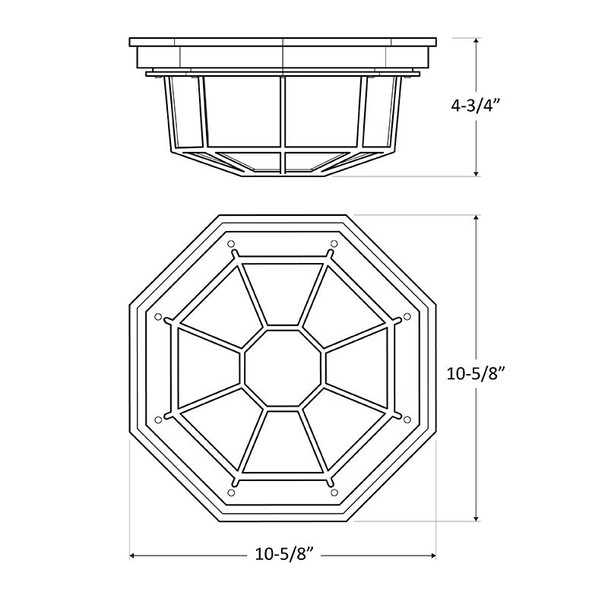 12 Watt Dimmable Residential LED Light Size