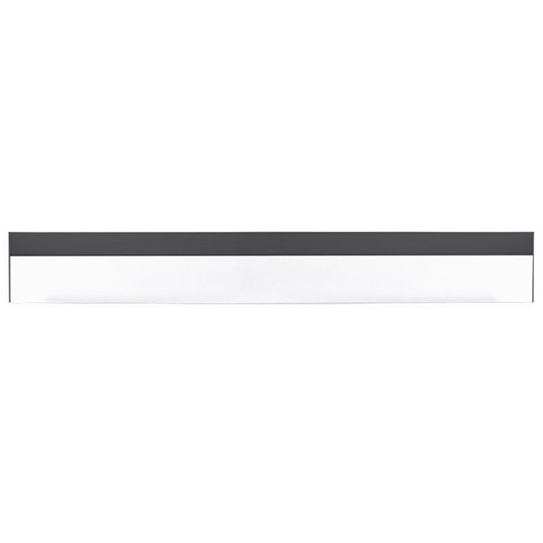 SCX Series LED Superior Architectural Light, 40W, Multi-Color Temperature, 4FT, Dimmable, Direct Lighting, Black Finish
