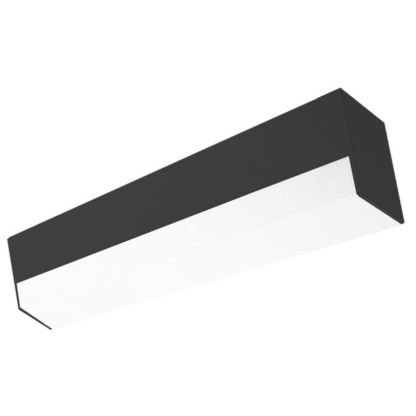 SCX Series Linear Light, 3FT, 30W, Multi-Color Temperature, Dimmable, Matte Black Finish