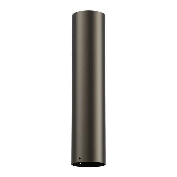 G4 Bronze Bollard Shaft With GFCI Outlet Compartment, 30-Inch