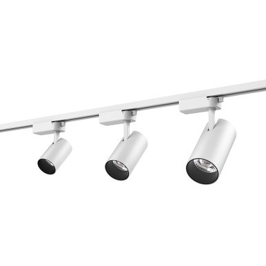 Builder Series Track Head with Ext. Driver, Power and CCT Adjustable, 5W/10W/15W, 30K/35K/40K, White
