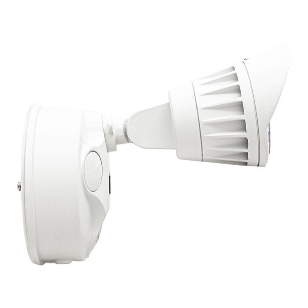 3CCT 10W 1-Head Flood Light, 10W, 120V, Dimmable, White