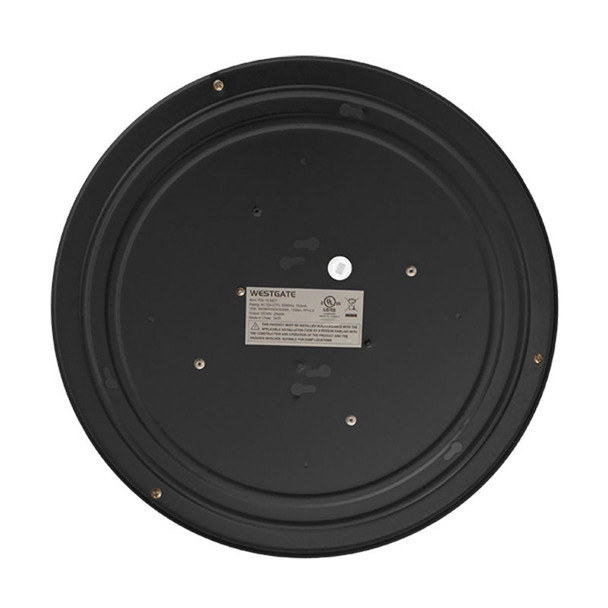 20W LED 5CCT Double Ring Flush Mount, 120V