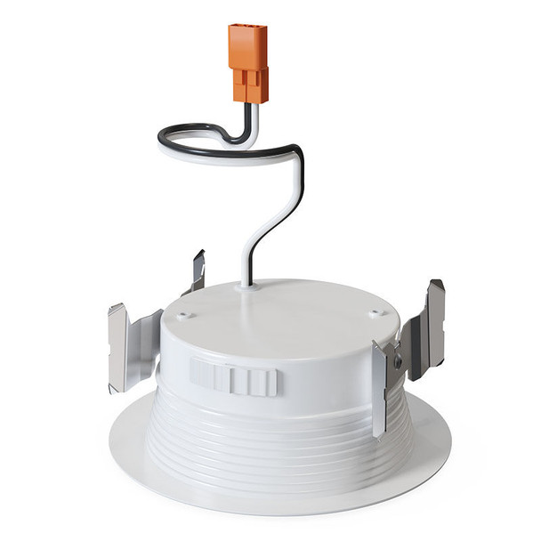 Signature Deep Baffle Retrofit Metal LED Recessed Trim, 10W, 5CCT, White