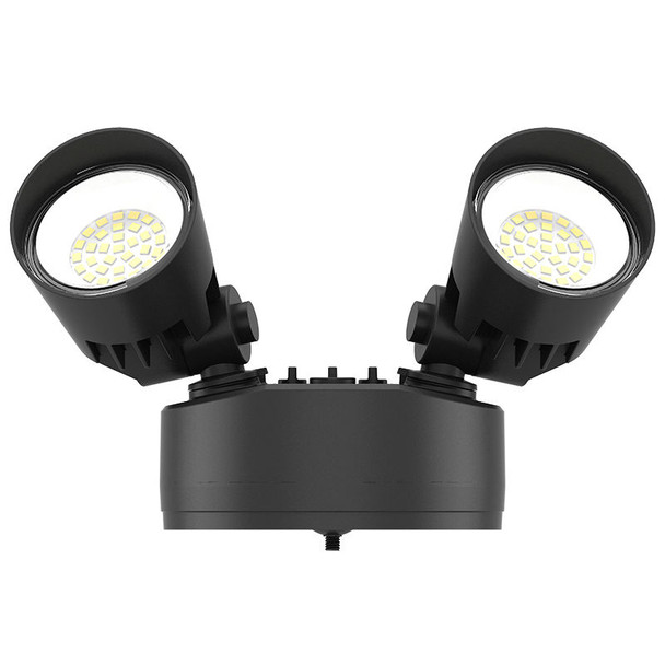 X-Gen Advance Security Light, No Sensor Dimmable, 16W-25W, 130lm/w, 30K/40K/50K Black