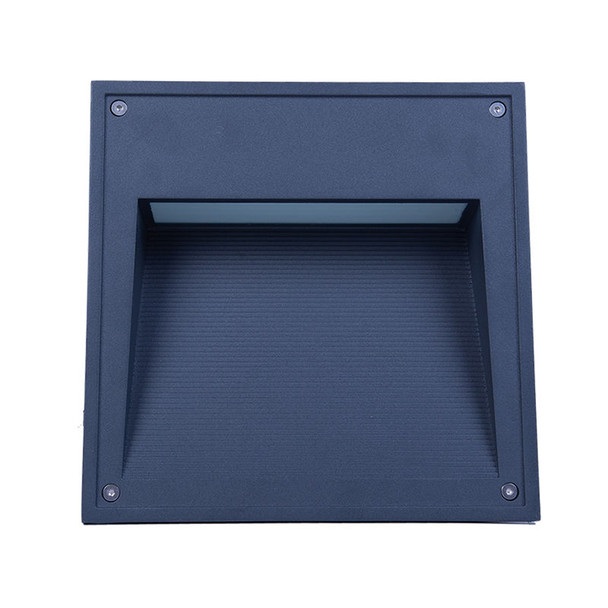 10-Inch Square Commercial Large Walls / Step Light, 10W/18W/25W, Selectable Color Temperature, Black