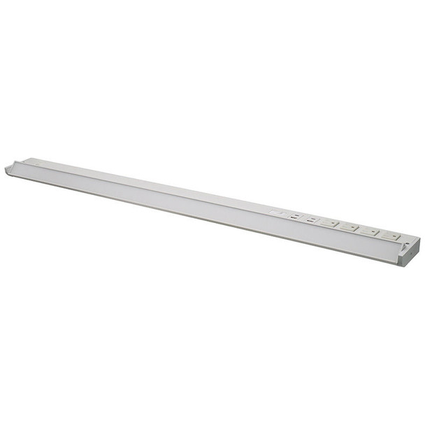 40 Inch UCR Series Undercabinet with Receptacles and USB Ports, White