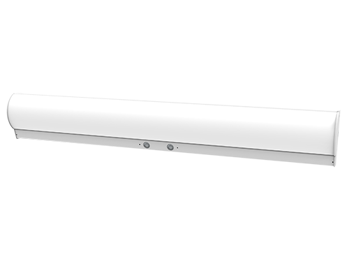 Cavern Lite 4ft, 6L, 4000K, Frosted Acrylic Lens, White Paint
