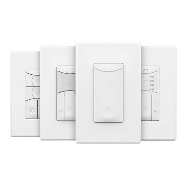 Wireless Dimming Load Controller, 120VAC - Reverse Phase (for Electronic Low Voltage/LED/CFL/Incandescent/Halogen) or Forward Phase, Gray