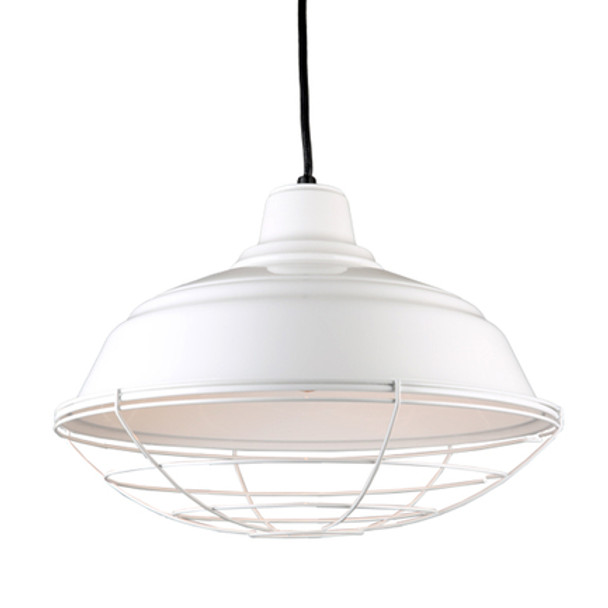Quick Ship Classic Warehouse Shade Cord-Hung Pendant