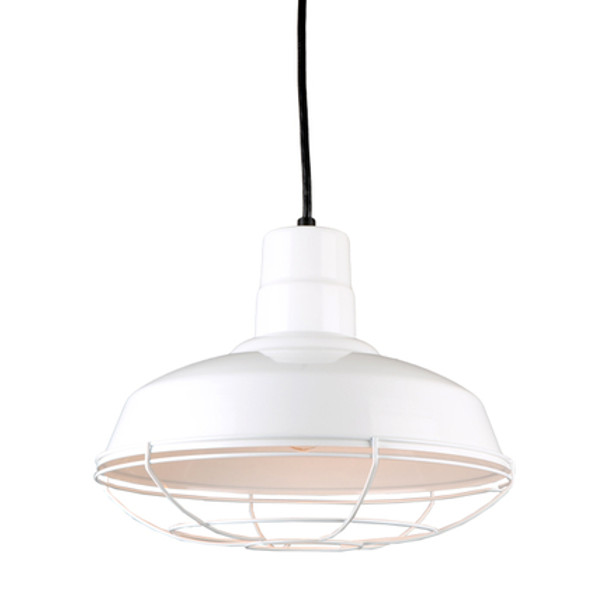 Quick Ship Classic Warehouse Shade Cord-Hung Pendant