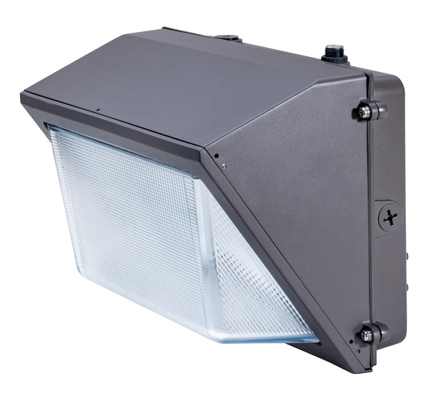 LED Traditional Wall Pack, Power and CCT Select, 28W/40W, 3000K/4000K/5000K, Bronze, Photocontrol