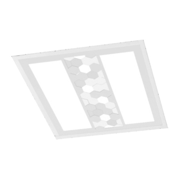 VPAN22-U-CCTS, Selectable Lumen and CCT, Internal Slot Lens