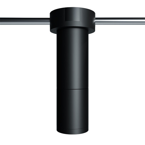 4'' Cylinder, Pendant & Ceiling Cylinder Light, Aluminum Cylinder, White Aluminum Housing, Clear Glass Lens
