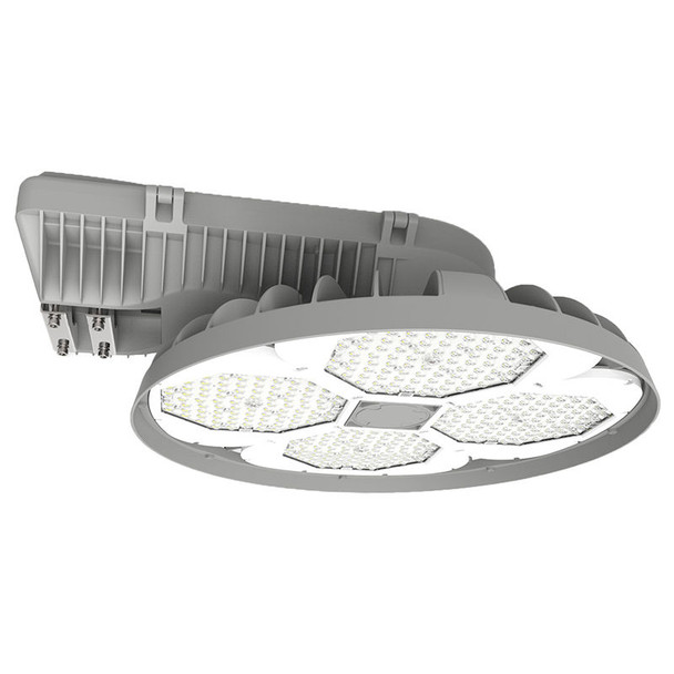 LED Stadium Flood Light, 135-450W, 4000K/4500K/5000K/5700K, Black/Gray, 480V