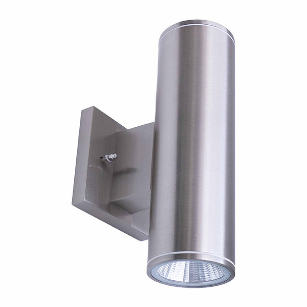 3" CCT Adjustable LED Outdoor Cylinder Up/Down Light, IP65, 18W, 800lm, 3000K/4000K/5000K, 120V, Antique Bronze