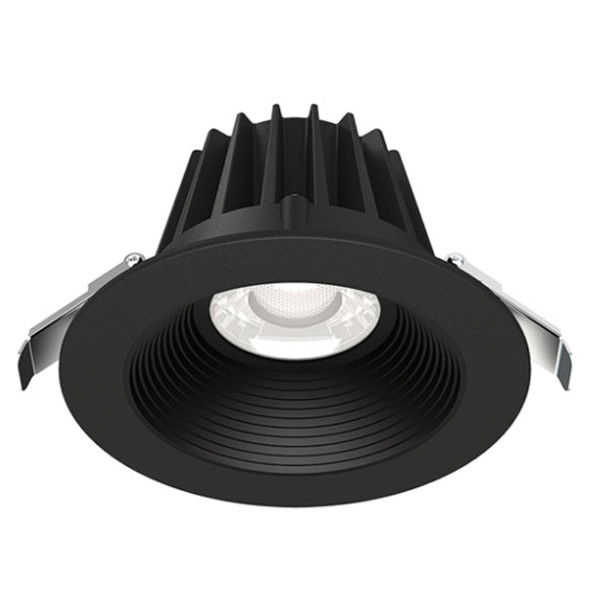 Canless Deep Baffle Recessed Light, 6 Inch, Selectable Color Temperature
