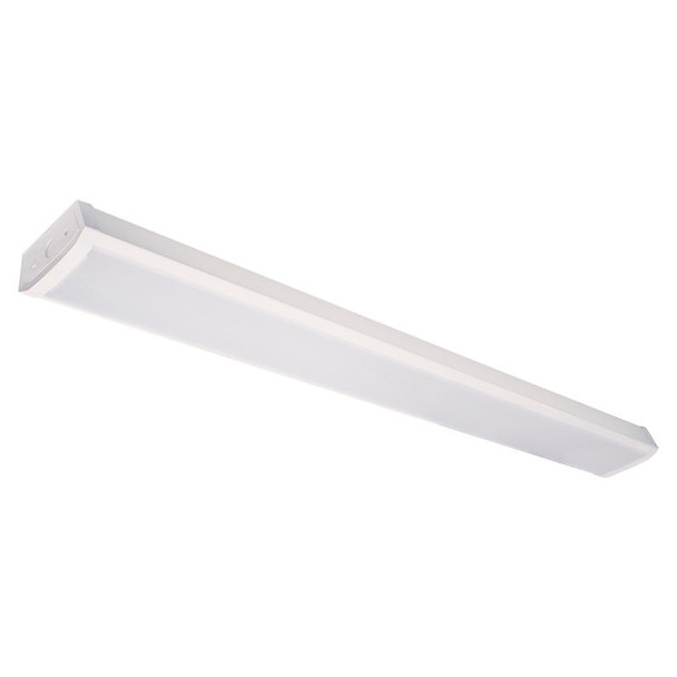 CCT Adjustable LED Economy Wrap-Around Fixture with Sensor, 0-10V & Triac Dimming, 48W/64W/80W, 2700K/3000K/3500K/4000K/5000K